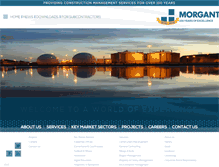 Tablet Screenshot of morganti.com